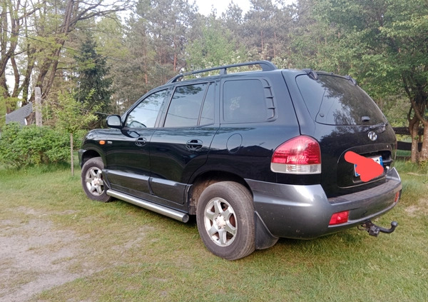 Hyundai Santa Fe cena 16900 przebieg: 210321, rok produkcji 2005 z Ciechanowiec małe 277